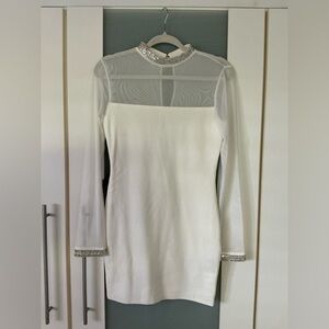 NWT Bebe embellished mesh dress. Available in sea glass also in separate listing